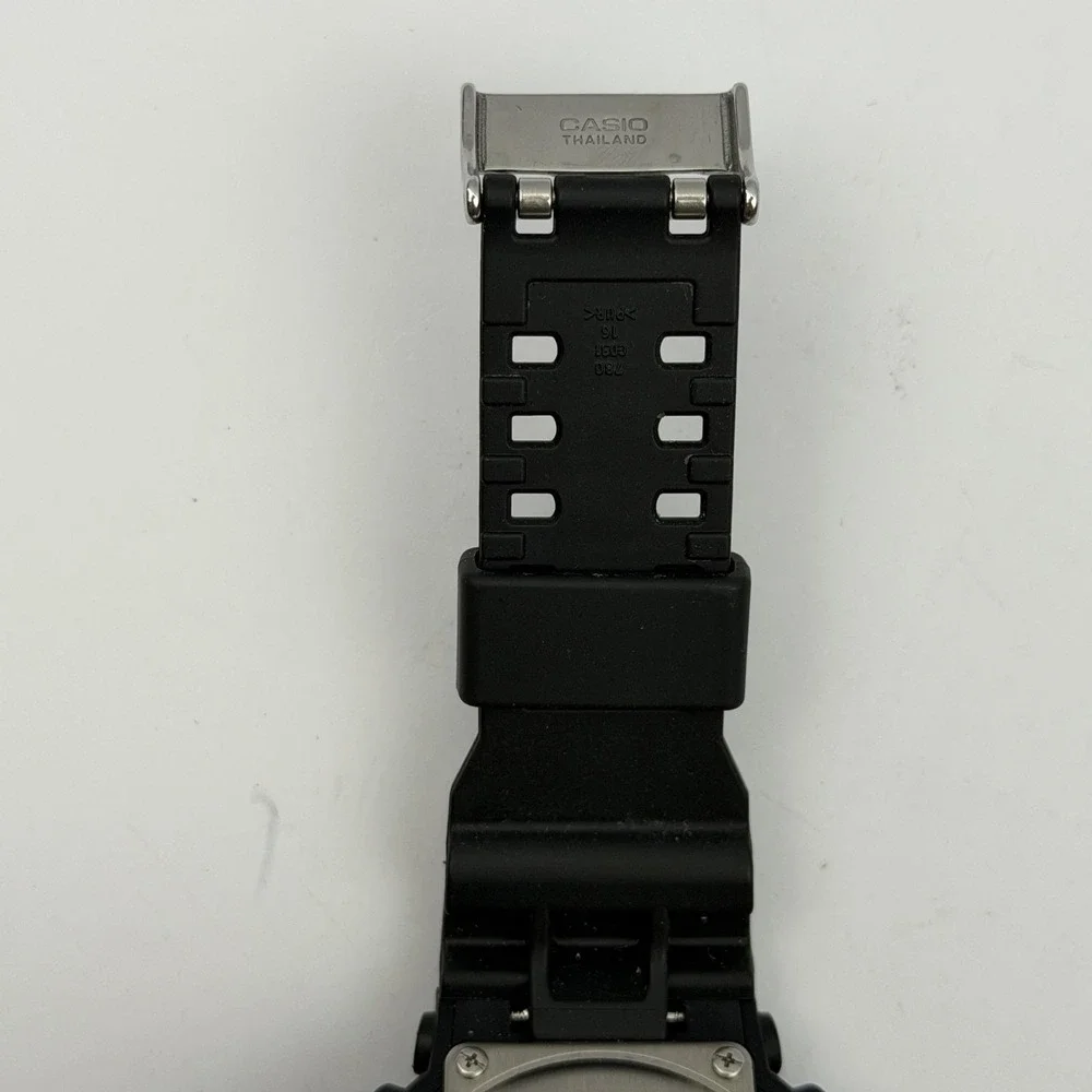 Casio G-Shock GA-100CF Mens Watch 51mm Gray Camo Analog Digital Black Resin
